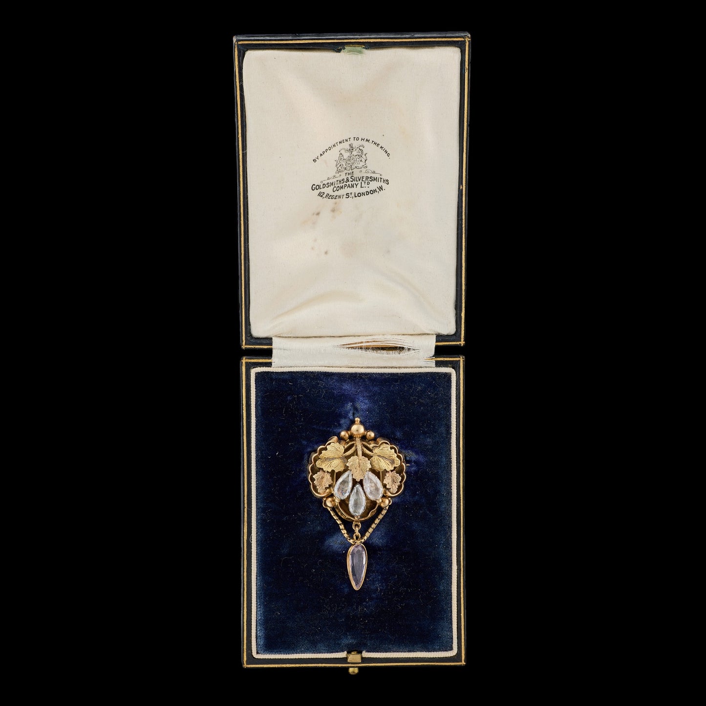 Victorian Topaz Brooch