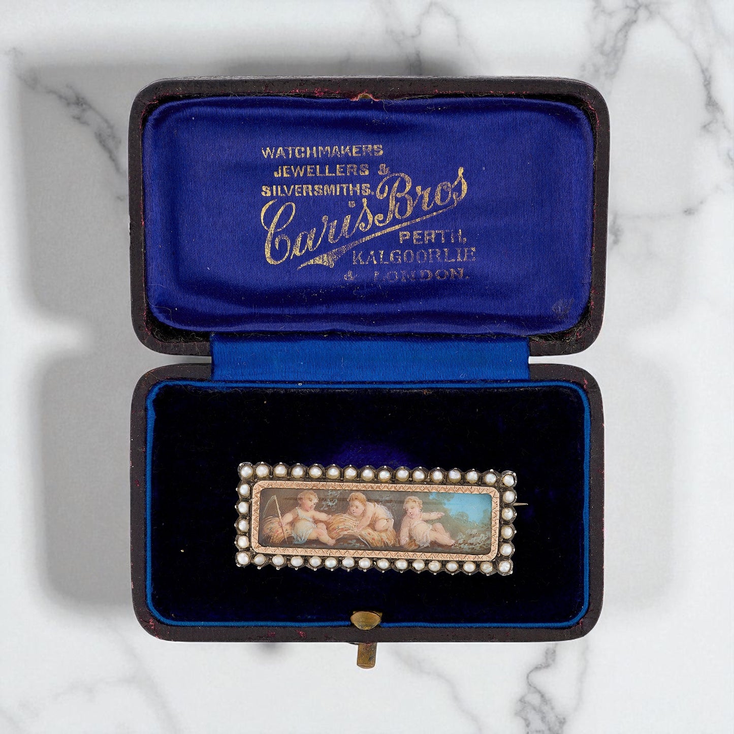 Georgian Miniature Brooch