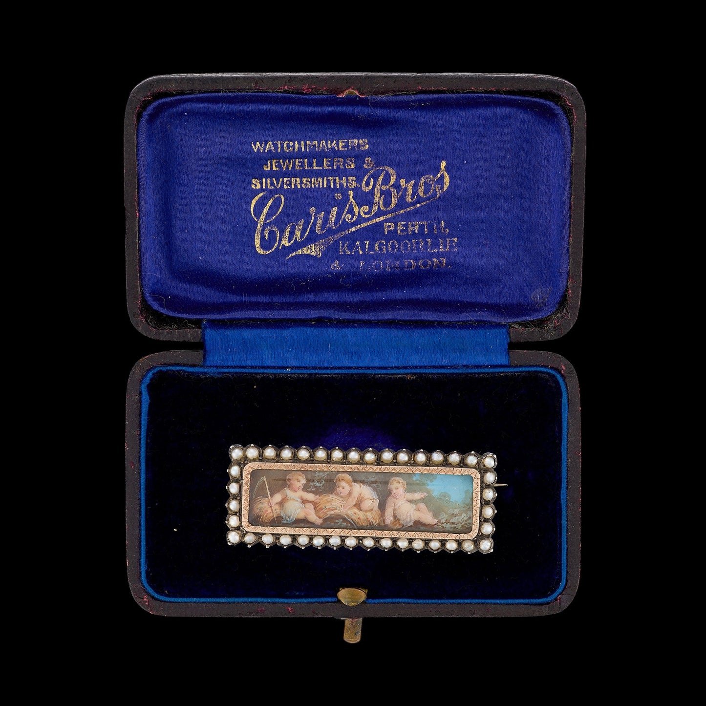 Georgian Miniature Brooch