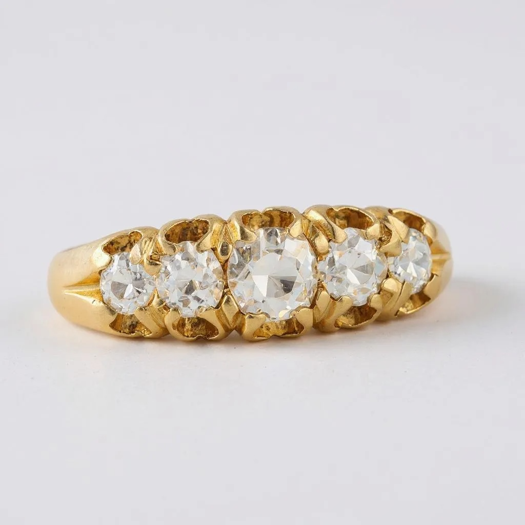 Antique Diamond 5-Stone Ring