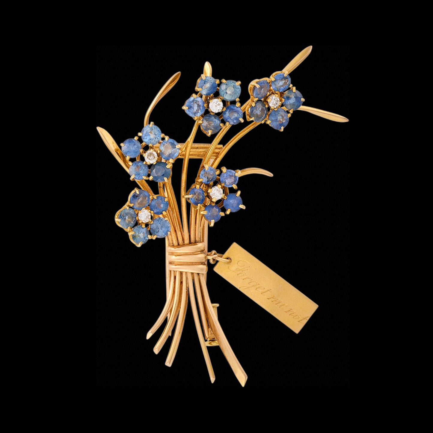 VCA Forget Me Not Brooch