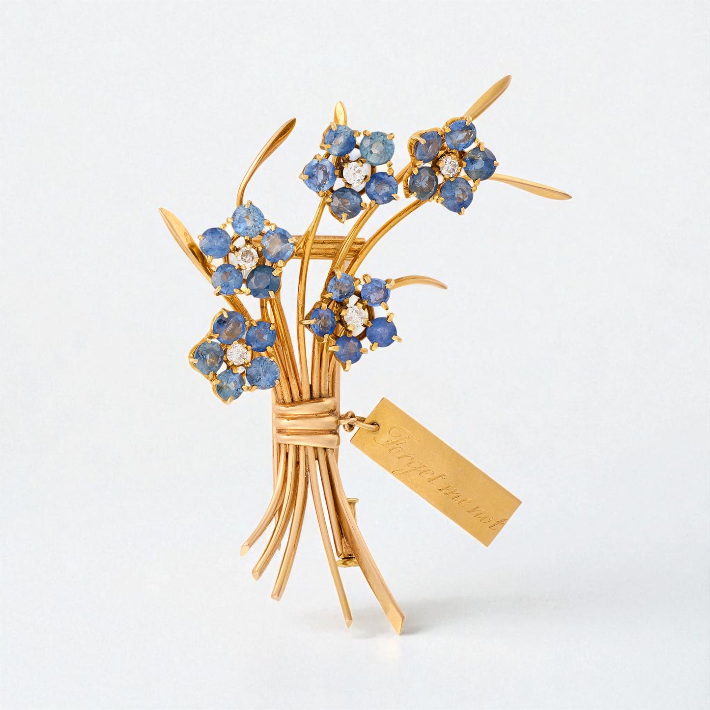 VCA Forget Me Not Brooch