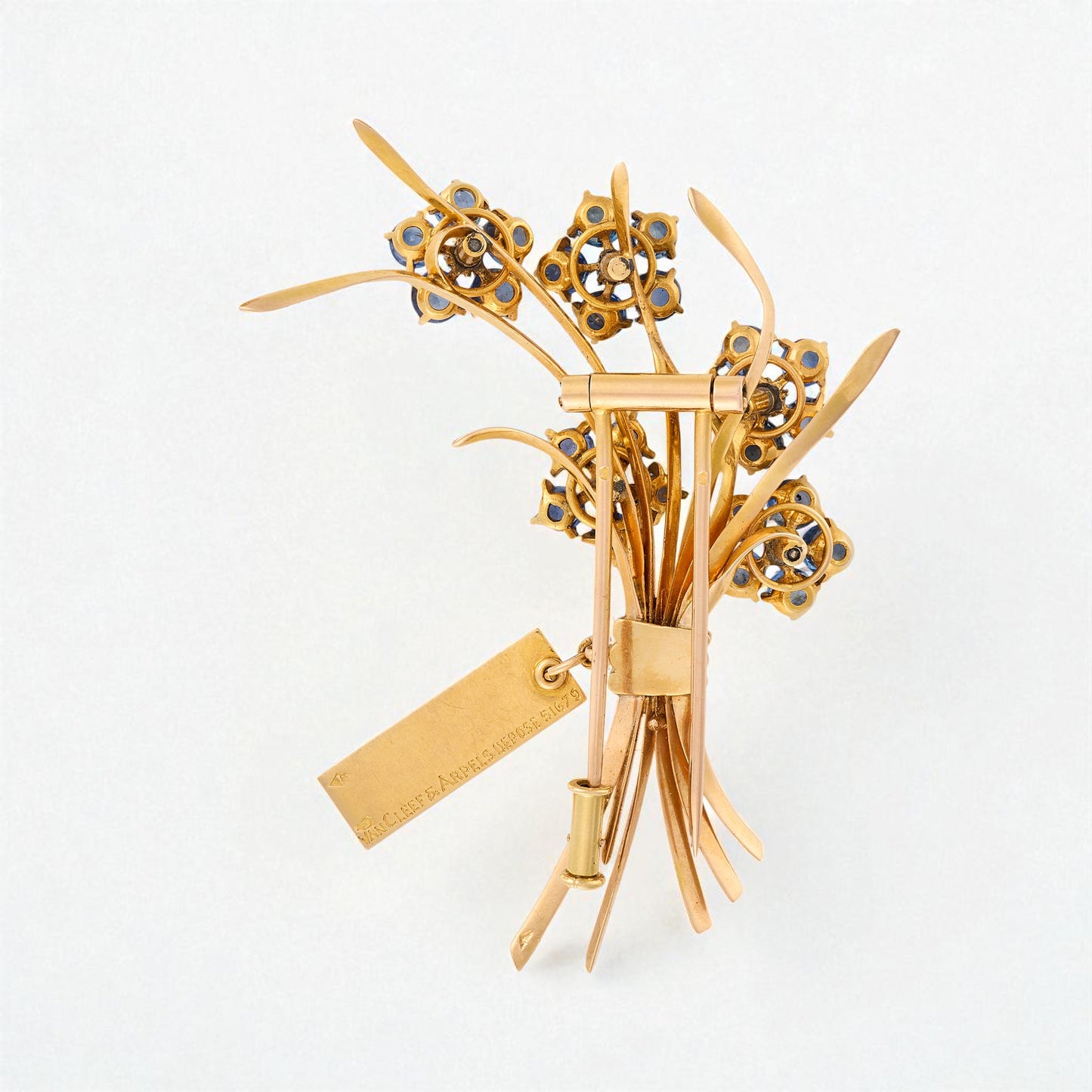 VCA Forget Me Not Brooch