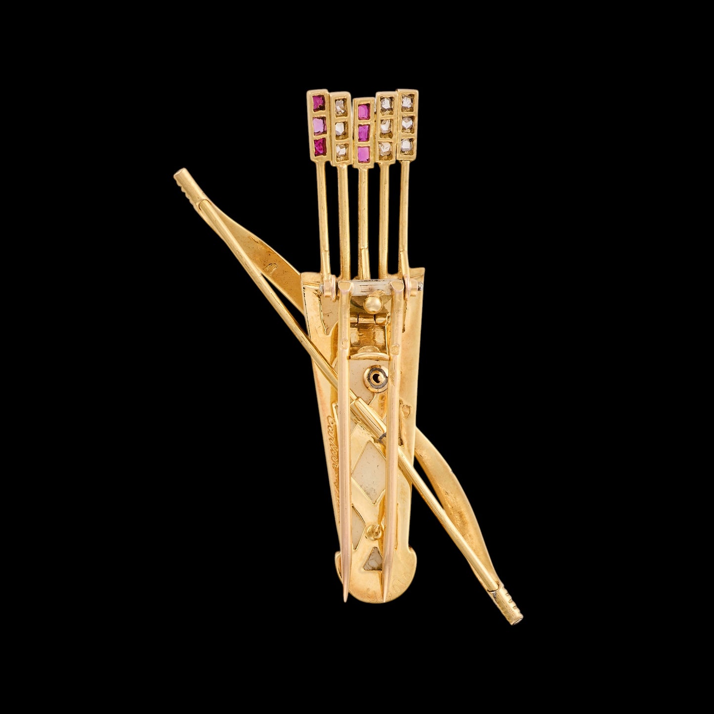 Cartier Bow and Arrow Brooch