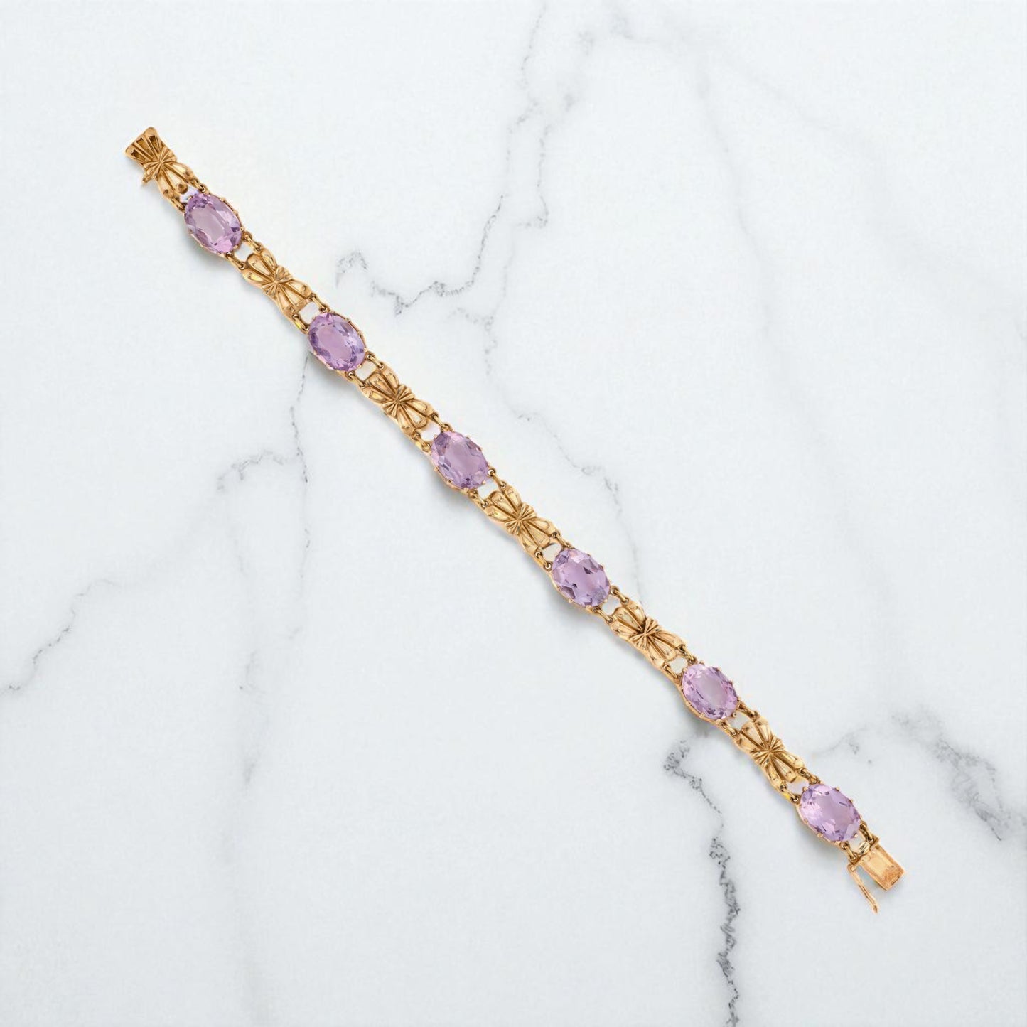 Vintage Amethyst Bracelet