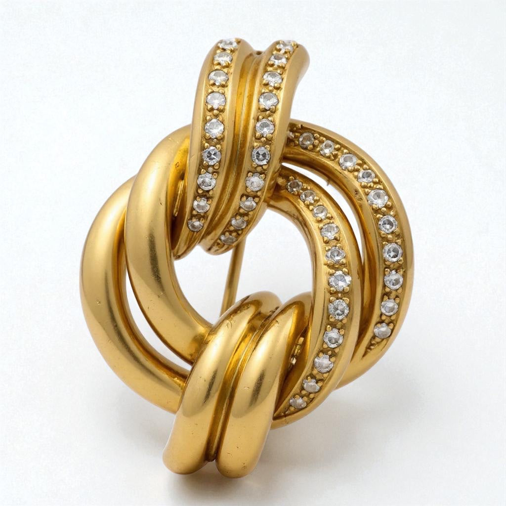 Vintage Diamond Brooch