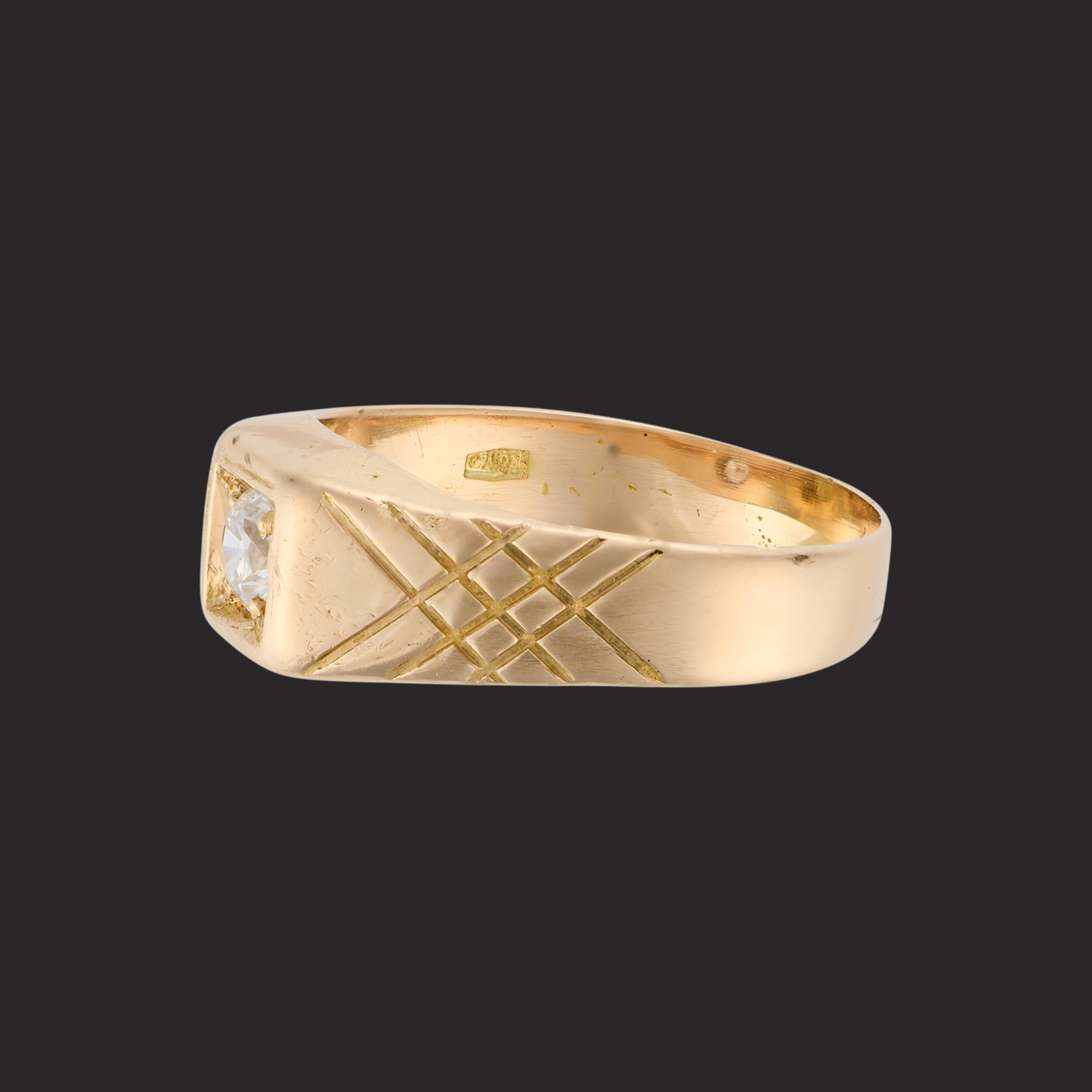 Diamond Signet Ring