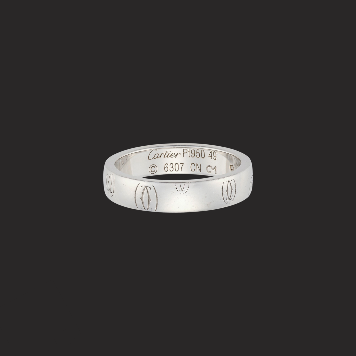 Cartier 'Happy Birthday' Logo Band