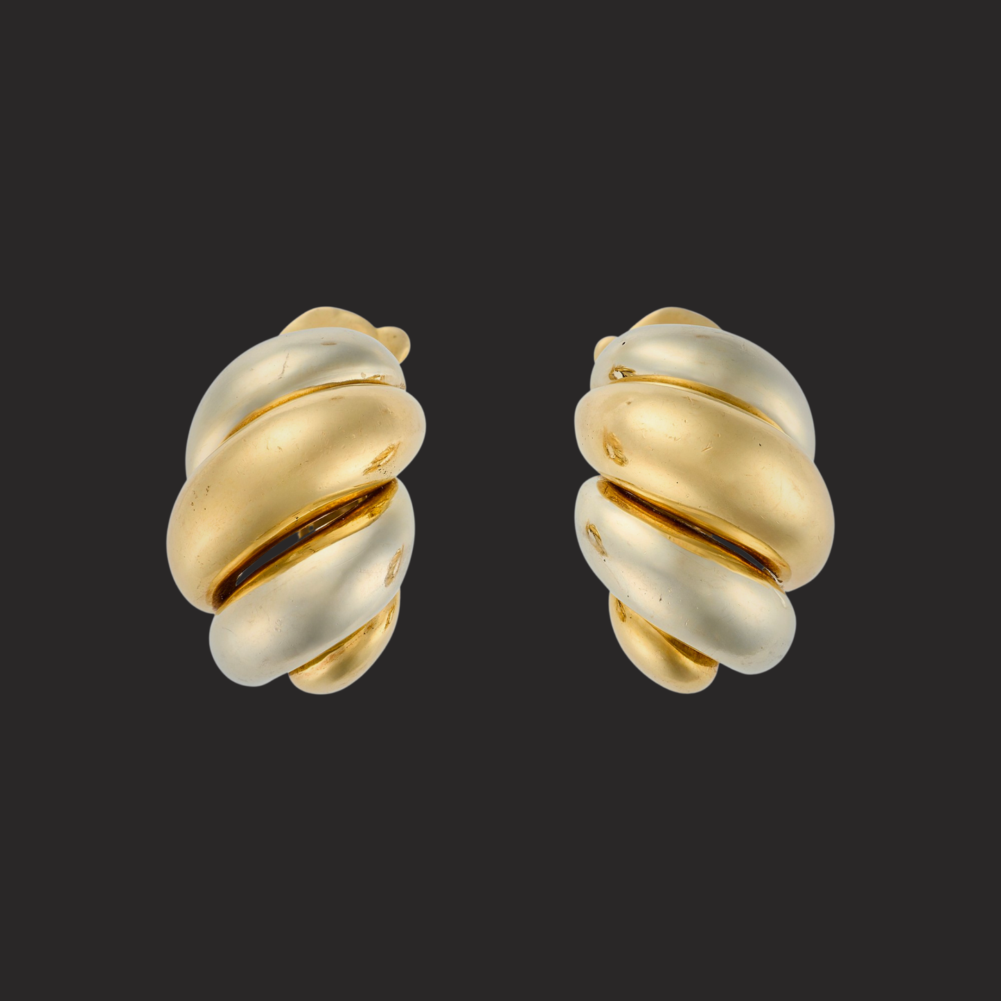 Van Cleef & Arpels Two-Colour Earrings