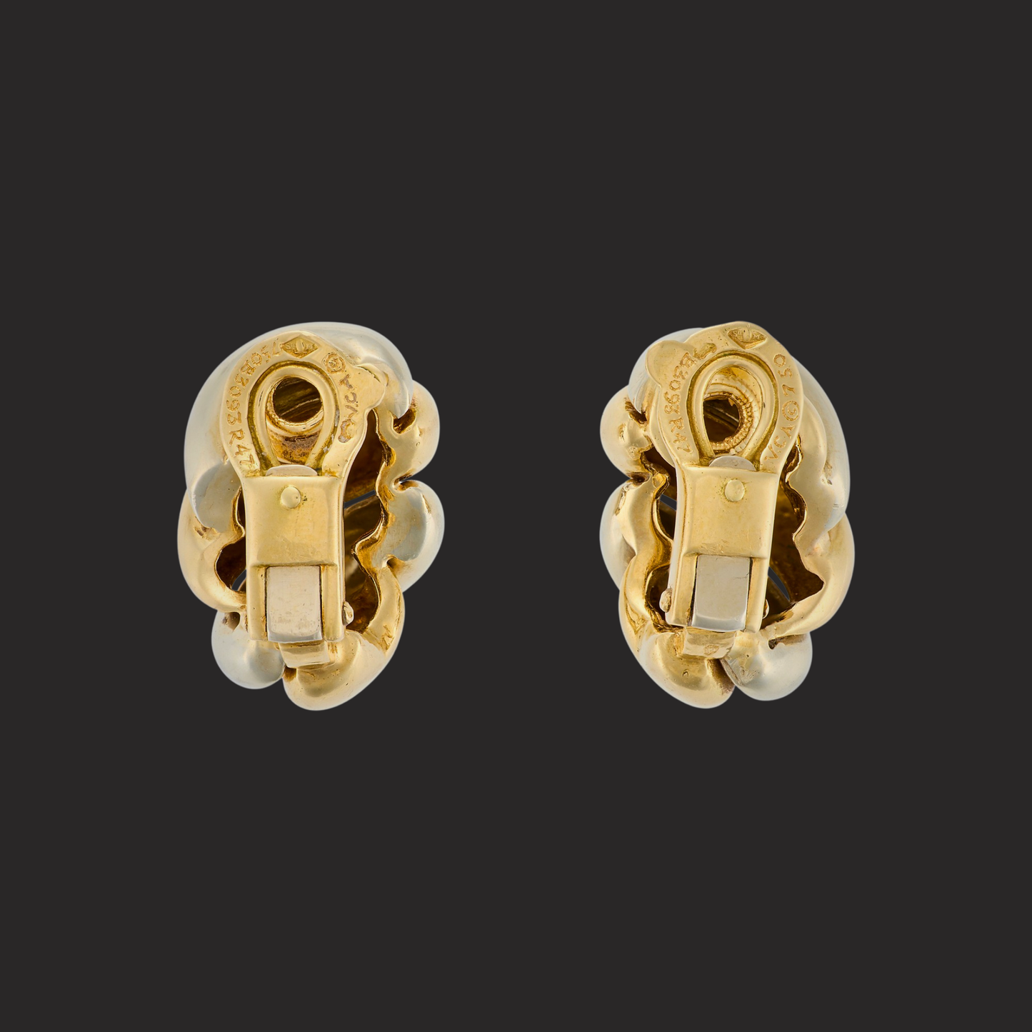 Van Cleef & Arpels Two-Colour Earrings