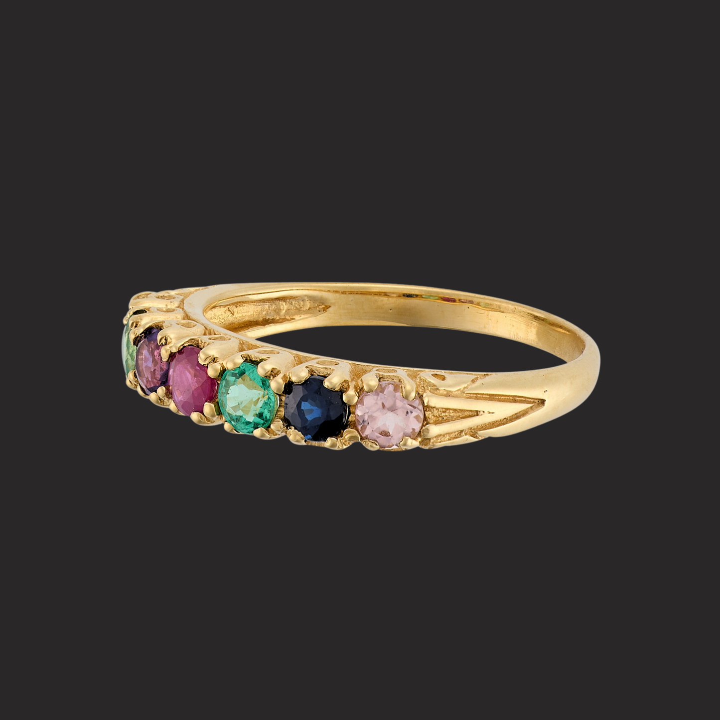 DEAREST Acrostic Ring
