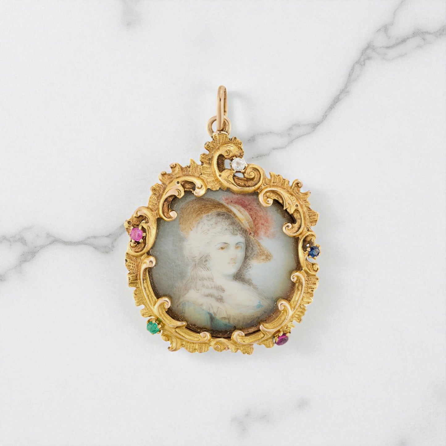 Antique Miniature Brooch