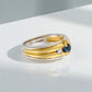 Sapphire and Diamond Ring