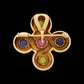 Chanel Gemstone Pendant Brooch