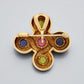 Chanel Gemstone Pendant Brooch