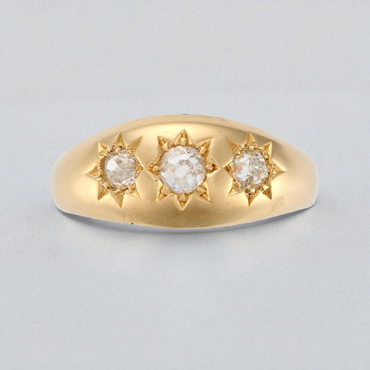 Antique Diamond Gypsy Ring