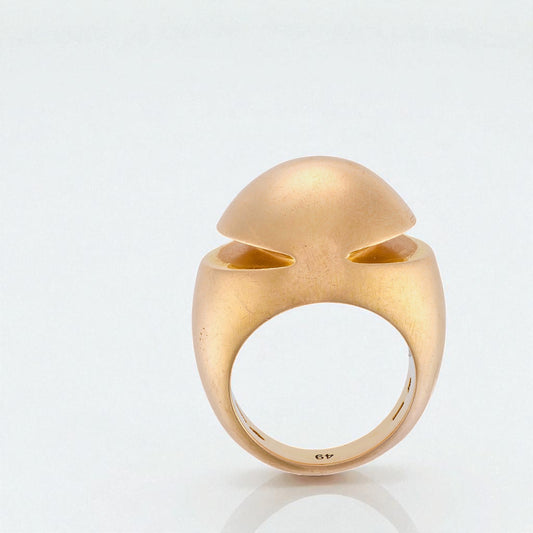 Bulgari Gold "Cabochon" Ring