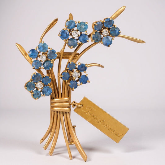 VCA Forget Me Not Brooch