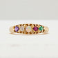 Antique ADORE Acrostic Ring