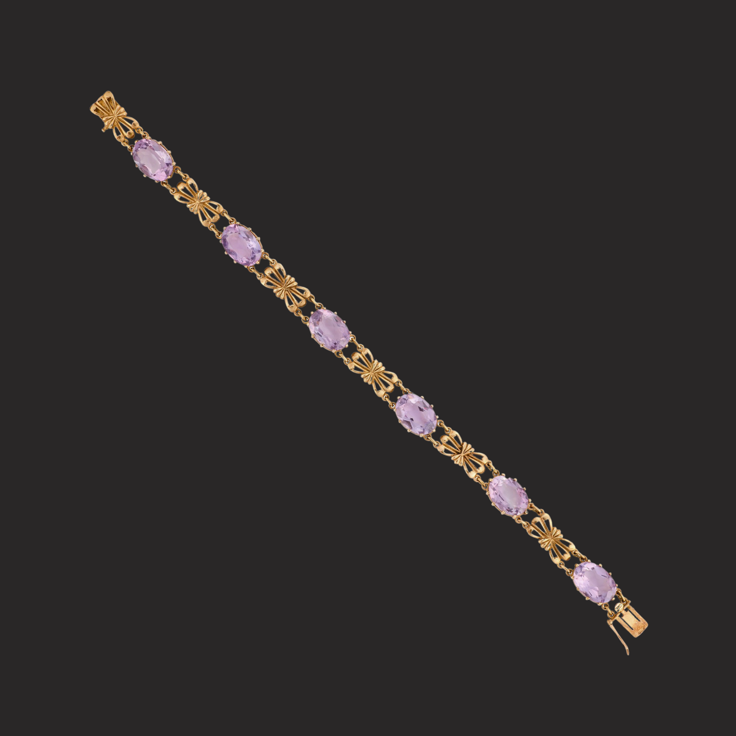 Vintage Amethyst Bracelet