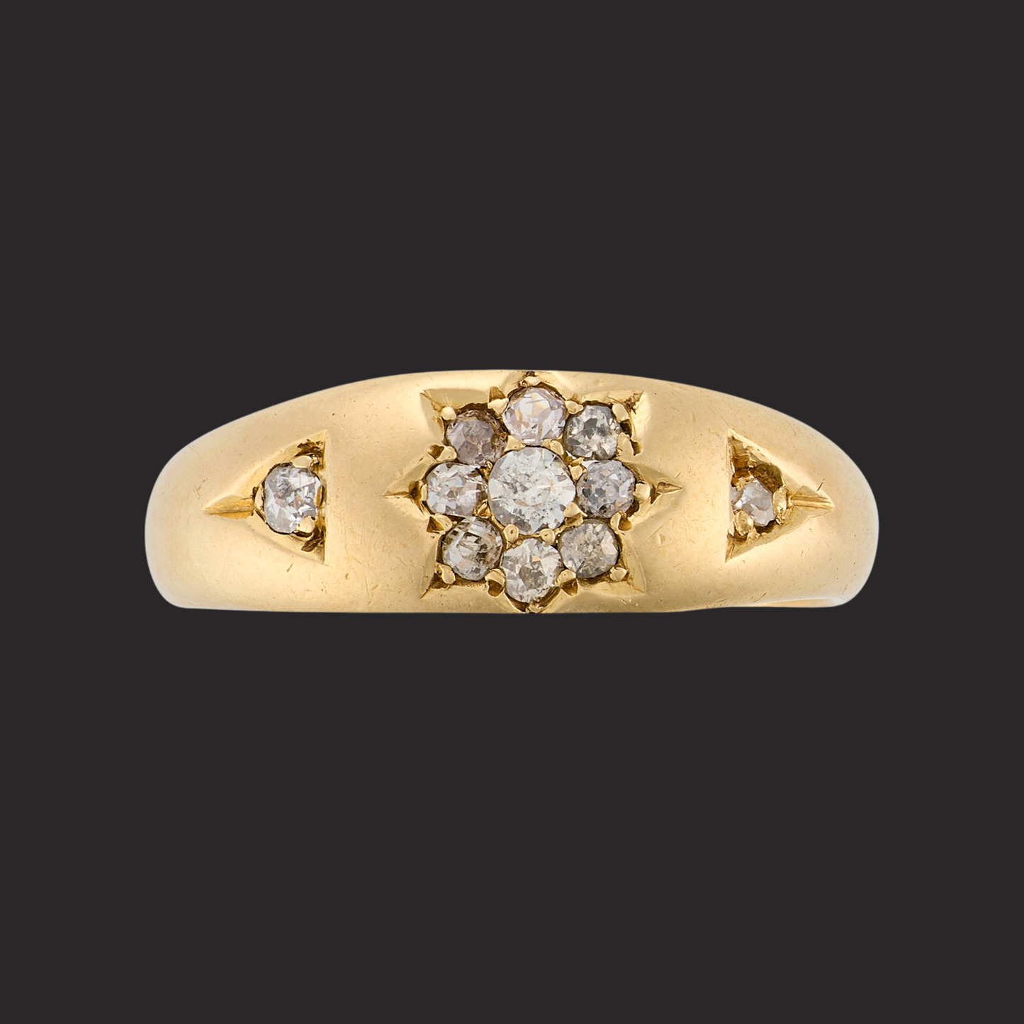 Antique Diamond Gypsy Ring
