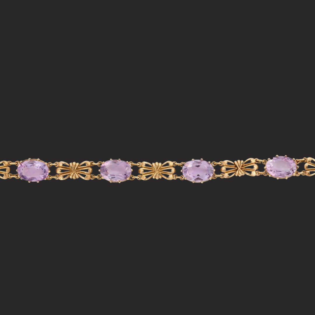 Vintage Amethyst Bracelet