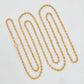 Antique 15K Gold Long Chain