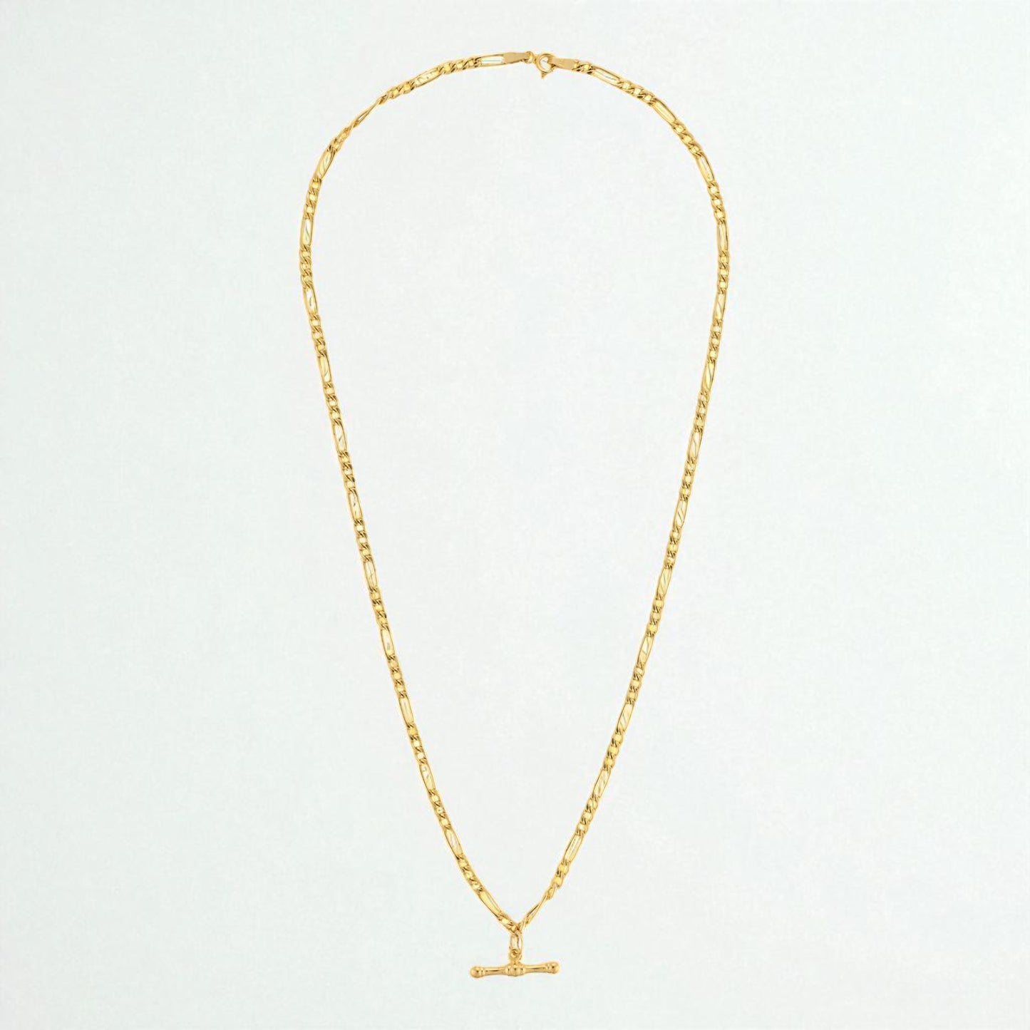 Gold Chain with T-Bar