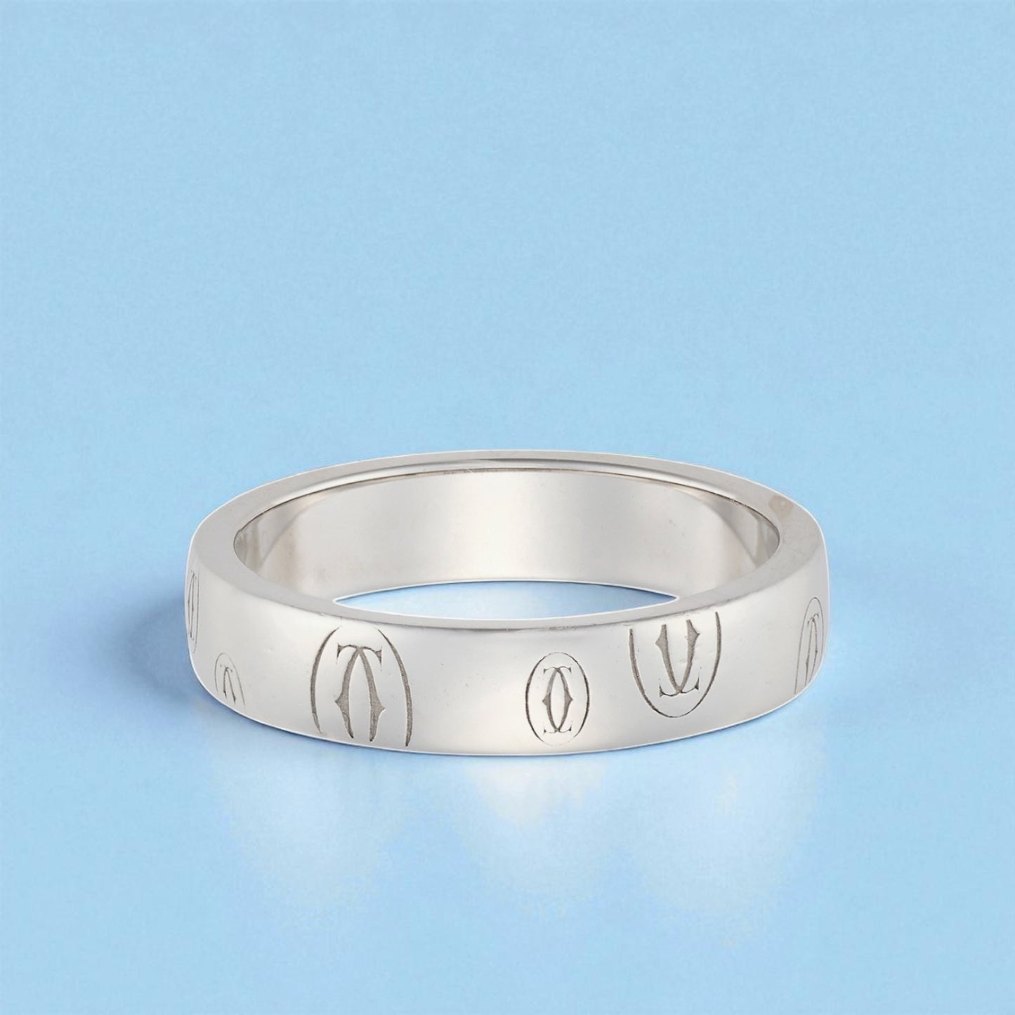 Cartier 'Happy Birthday' Logo Band