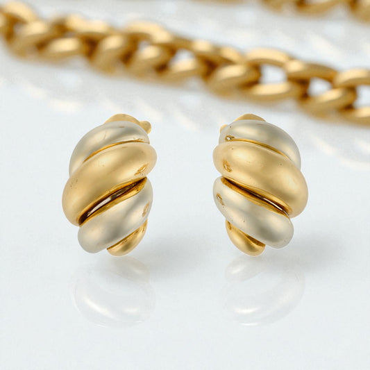 Van Cleef & Arpels Two-Colour Earrings