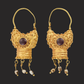Medieval Garnet Earrings