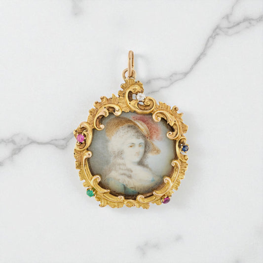Antique Miniature Brooch